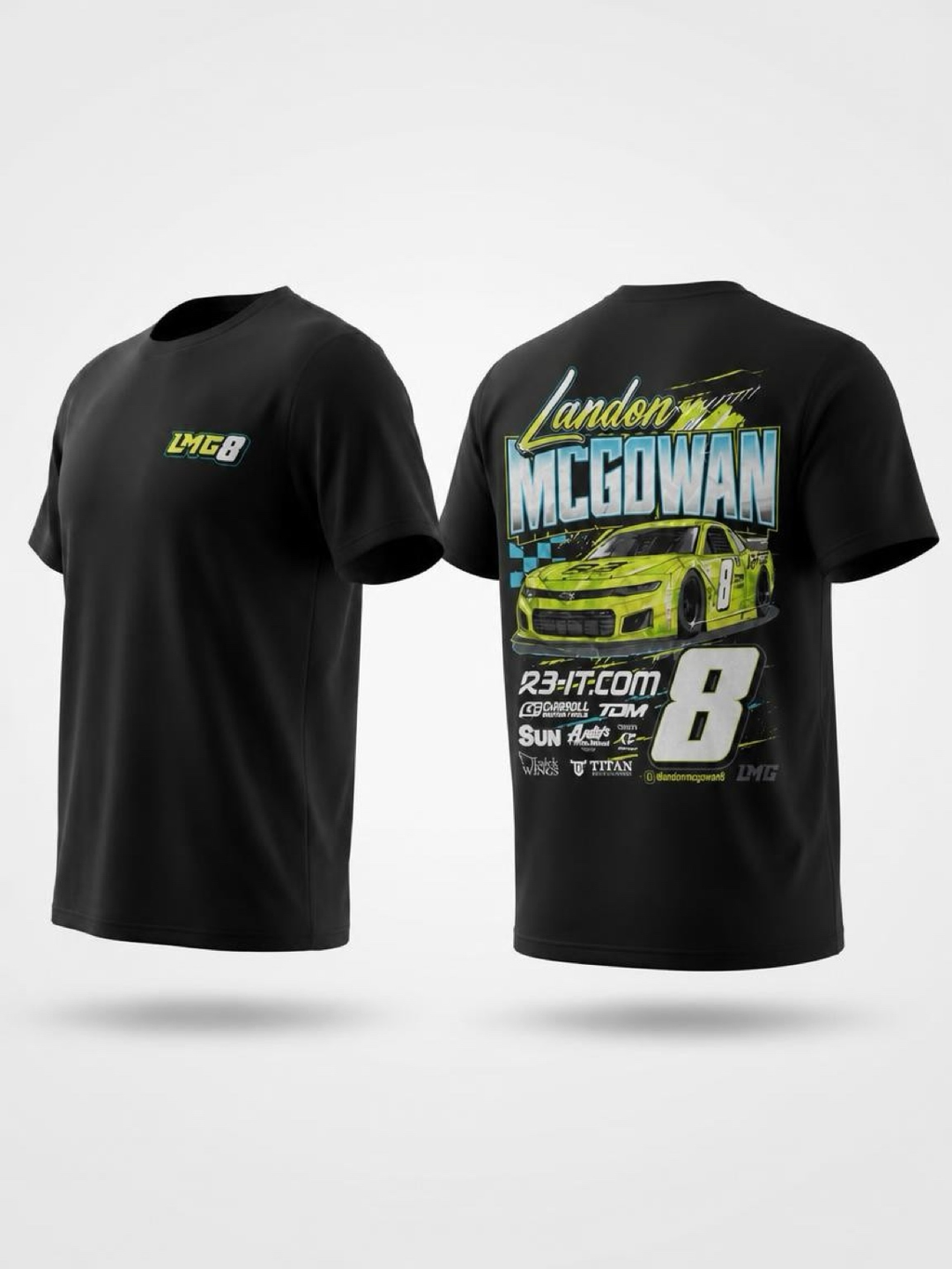 No. 8 Yellow Wrap Tee